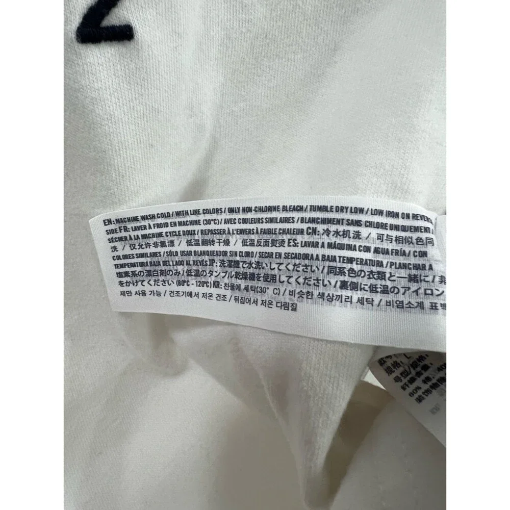abercrombie Kids White Short Sleeve Tee Shirt Size L